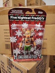Funko Five Nights At Freddy's Holiday Gingerbread Foxy Figure NEW IN STOCK