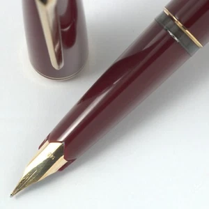 [Excellent+5] Montblanc 221 1970s Vintage 14K F Nib Fountain Pen Piston Filler - Picture 1 of 17