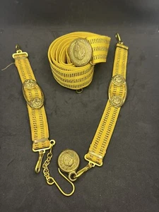 Soviet Russian BELT for NAVAL DAGGER Officer Marine Parade USSR. - Picture 1 of 10