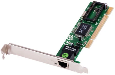 REALTEK PM45-1030M-F RTL8139D 10/100Mbps RJ45 PCI - Bild 1 von 2