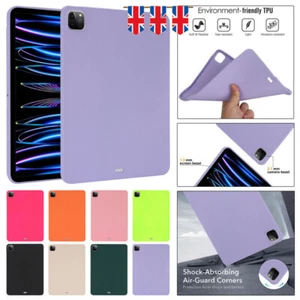 Shockproof Case Liquid Silicone Cover Fr iPad 5/6/7/8/9/10 Gen Mini Air Pro 2024 - Picture 1 of 89