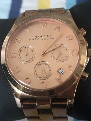 Marc By Marc Jacobs Rose Gold Watch - Image 1 of 4