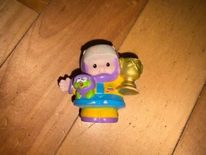 Fisher Price Little People Race Car Driver Eddie Trophy Figure - Picture 1 of 3