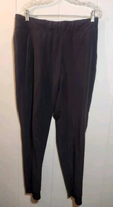 Used XL Nursing Scrubs 90 Degree by Reflex Womans Black Pants Pull On RN 144527 - Picture 1 of 16