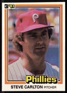1981 Donruss #33 Steve Carlton   Philadelphia Phillies  NM-MT