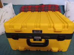 Platt Tool Box 359TY Empty Yellow Pre-owned In Great Condition Comb Lock - Picture 1 of 15