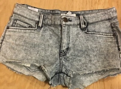 BCBGeneration Talla 26 Lavado Piedra Vaqueros Cortos _Shorts Cremallera 5 Bolsillos Foto 1 de 4