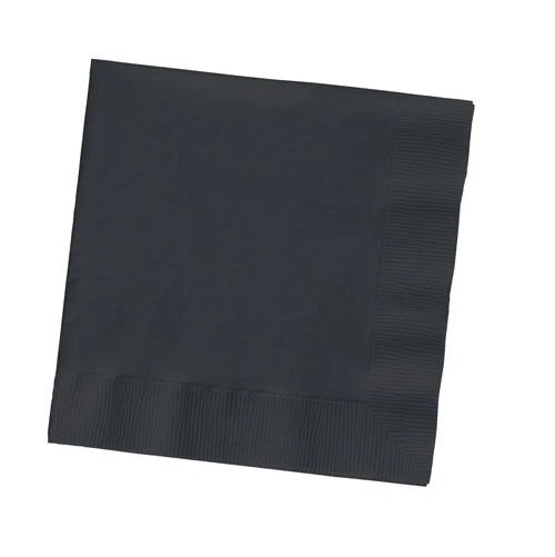 2-ply Paper Square Luncheon Napkins - Solid Colors- Disposable Dinner Bar Party  - Image 1 of 1