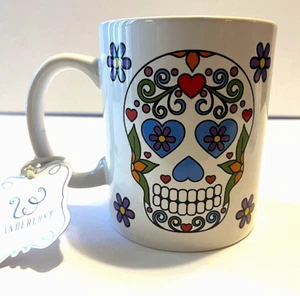 Coffee Cup Mug Day Of The Dead Dia De Los Muertos Home Essentials Wanderlust NEW - Picture 1 of 3