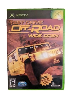 Test Drive Off-Road: Wide Open (Microsoft Xbox, 2001) GOOD CONDITION  - Image 1 of 4