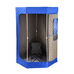Portable Steam Sauna Tent 3L 1200W Personal Spa Loss Weight Detox Therapy - Picture 1 of 12