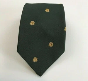 Corbata para hombre International MACASETA LTD con logotipo de águila oro verde 51,5 x 4 - Imagen 1 de 8