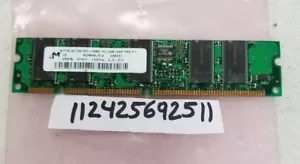 256MB 1RX8 SDRAM PC SDR SD SYNCH PC133 133 133MHZ 168PIN RDIMM SINGLE RANK 32X8 - Picture 1 of 1