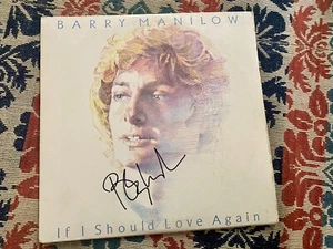 BARRY MANILOW SIGNED ALBUM VINYL RECORD LP BECKETT COA BAS autograph - Picture 1 of 2
