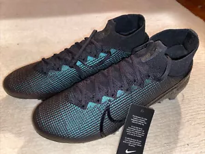 Nike Mercurial Superfly VII 7 Elite FG Soccer Shoes, Size 13, Kinetic Black - Picture 1 of 4