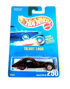 ✅  Hot Wheels TALBOT LAGO in OVP * HW Mainline 1995 * metallic schwarz * MOC - Bild 1 von 5