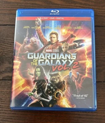 Guardians Of The Galaxy Vol 2 (Blu-ray/DVD, 2017, 2-Disc) *No Digital - Image 1 of 3