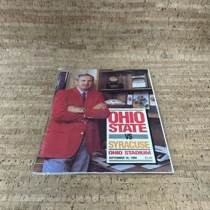 Ohio State Buckeyes Vs Syracuse 1988 Football Program - Bild 1 von 2