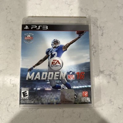 Madden NFL 16 - PlayStation 3 - Complete With Manual - Tested - Image 1 of 4