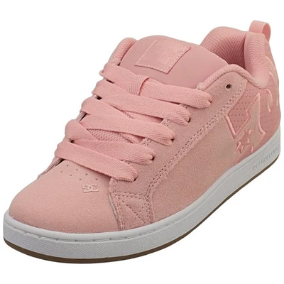 DC Shoes Court Graffik Sd Womens Skate Sneakers in Pink White - 7 US - Image 1 of 4