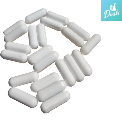 10PCS Clean and Cute PTFE Cylinder Magnetic Stir Bars 5x15mm for Precise Mixing - Image 1 of 3