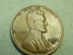 1932-D  LINCOLN CENT  CULL - Picture 1 of 2