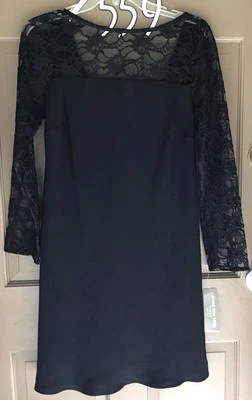 NWT Jones Of New York “little Black Dress” Lace Classic 10P $139.00 - Image 1 of 4