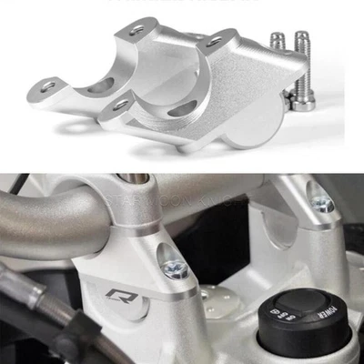 Handlebar Riser Heighten Clamp Mount Fit For BMW R1200R LC 15-19 R1250R LC 19+ - Image 1 of 4