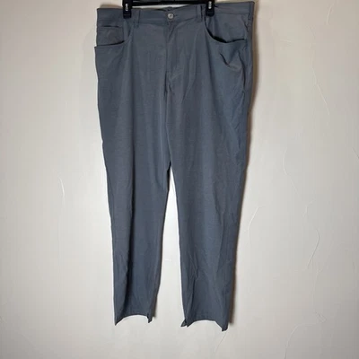 Callaway 裤子男式 40 x 36 灰色 4 路弹力轻便吸湿排汗 — 第 1/4 张图片