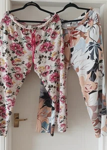 Ladies 'NEXT' Floral Loungewear Pyjama Bottoms - Relaxed Fit - UK 16 /Large - Picture 1 of 4