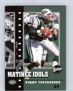 2001 Upper Deck Vintage #M10 Vinny Testaverde Matinee Idols - Picture 1 of 2