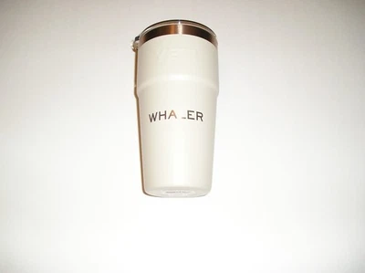 VERY RARE SPECIAL EDITION YETI BOSTON WHALER 20 OZ.  RAMBLER - CAPE TAUPE & GOLD - Image 1 of 4