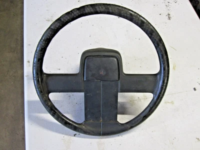 85 86 87 Dodge Truck Ramcharger volante negro con almohadilla de bocina bonito OEM Foto 1 de 4