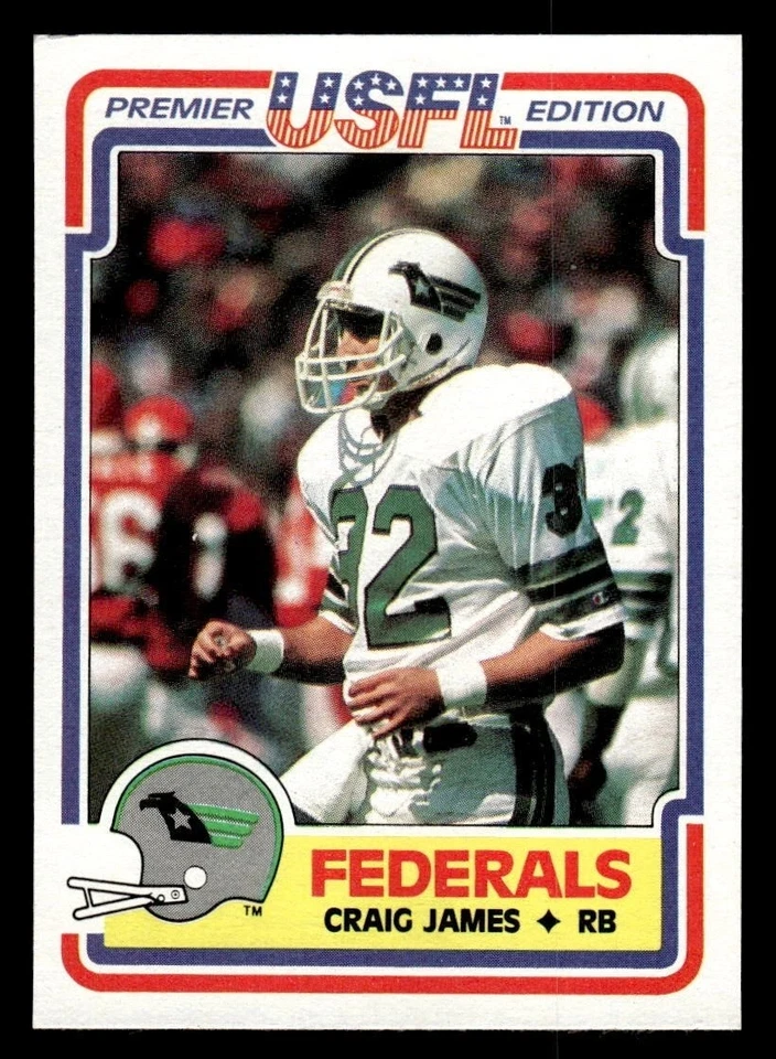 1984 Topps USFL Football 1-132 Pick & Choose - READ - Complete Your Set NM/Mint - Image 1 of 1
