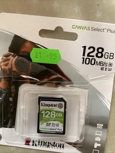 Kingston Memory Card 128GB BNWT - Picture 1 of 2