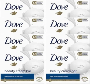 Dove Beauty Bar Original 8 Bars x 90 g A Moisturising Beauty Bar - Picture 1 of 5