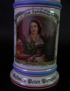 JAHRESKRUG 300 Jahre ZUM SPÖCKMEIER München 1987 - Paulaner Bräu - Pongratz - Bild 1 von 10
