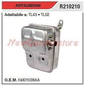 Muffler Silencer Mitsubishi Hedge Cutters TL43 52 R210210 - Picture 1 of 1