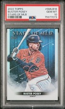 2022 Topps Buster Posey Stars Of The MLB #SMLBC18 PSA Gem Mint 10