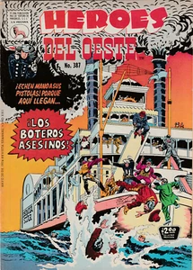HEROES DEL OESTE 387 MAYO 1974 EDITORA LA PRENSA MEXICAN SPANISH COMIC - Picture 1 of 1