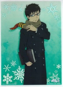 clear file folder Ao no blue Exorcist anime Okumura Yukio - Picture 1 of 2