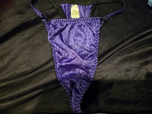 Jolie satin string thong panties size 6 - Picture 1 of 1