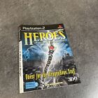 jaquette heroes of might and magic playstation PS2 pas de jeux NO CD