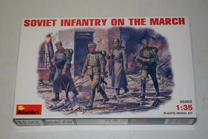 MiniArt 35002 Soviet Infantry on te March 1:35 nuovo con scatola originale - Foto 1 di 1