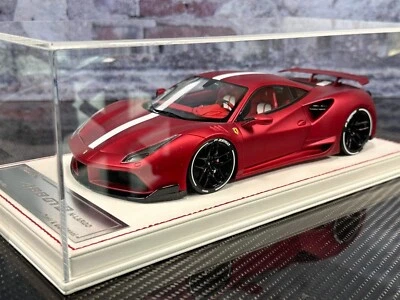 Ferrari 488 GTB N-LARGO NOVITEC (Rosso Cromato Opaco) [Davis & Giovanni] scal... - Immagine 1 di 2