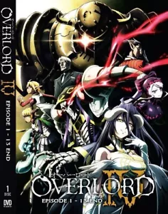 Anime DVD Overlord Season 4 Vol.1-13 End ENGLISH AUDIO Complete Box Set - Picture 1 of 5