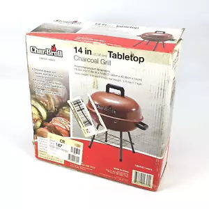 Char-Broil Griglia a carbone da tavolo 14" - NUOVA SCATOLA APERTA - CBRT3C-1400 - Foto 1 di 7