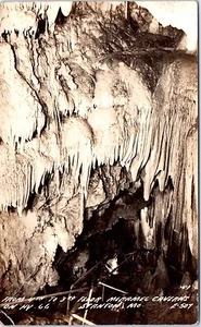 Missouri Postkarte RPPC Echt Foto Meramec Höhle Route 66 Stanton MO Attraktion - Bild 1 von 2