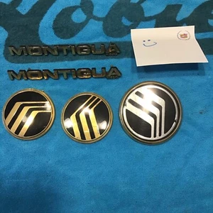 Lot Of 5 1990's-2000's Mercury Marquis MONTIGUA Gold C-Pillar Emblems Badges - Picture 1 of 5