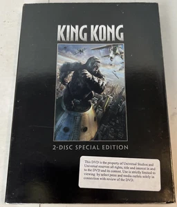 King Kong (2-Disc Special Edition DVD) RARE Select Press Media Use NEW - Picture 1 of 7